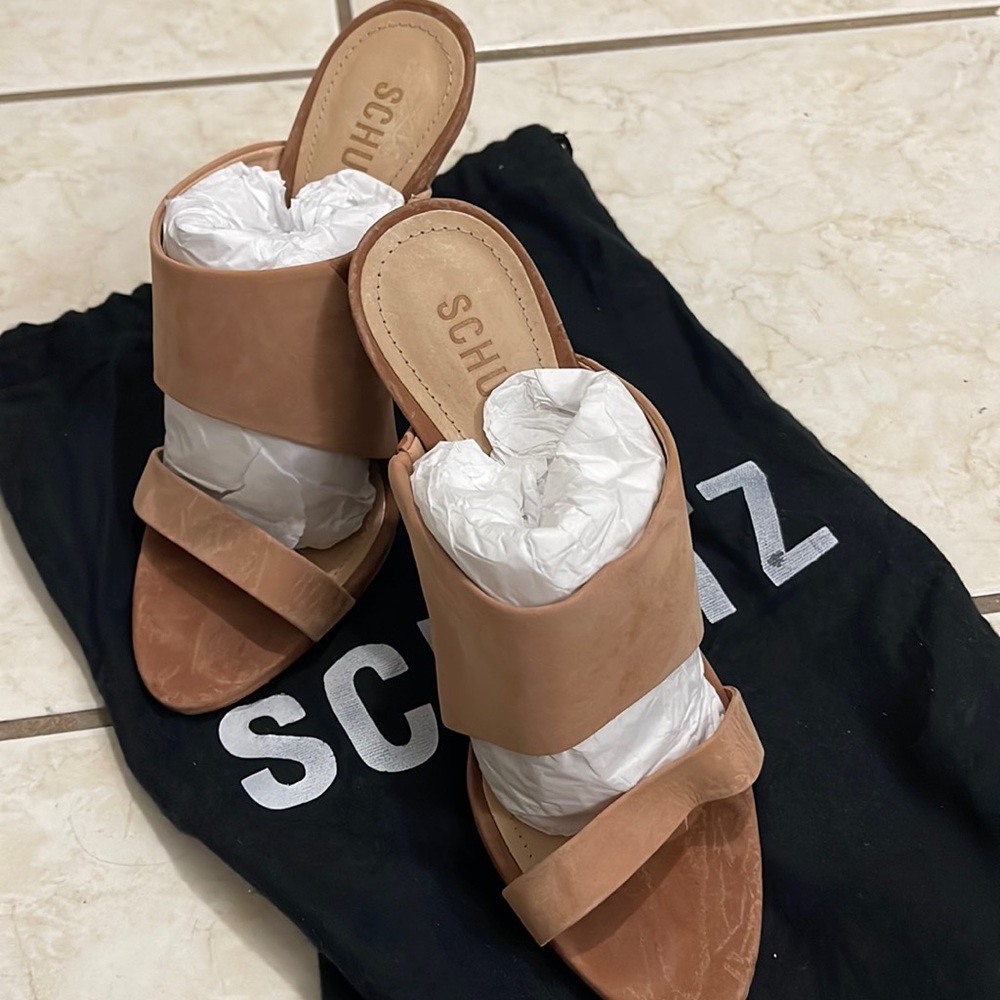 Schutz nude sandals